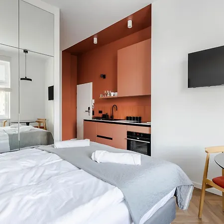 Apartmán Nowoczesne I Stylowe Studia Very Berry W Poznaniu By Renters Poznaň