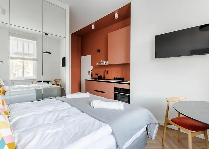 Apartamento Nowoczesne I Stylowe Studia Very Berry W Poznaniu By Renters Poznań