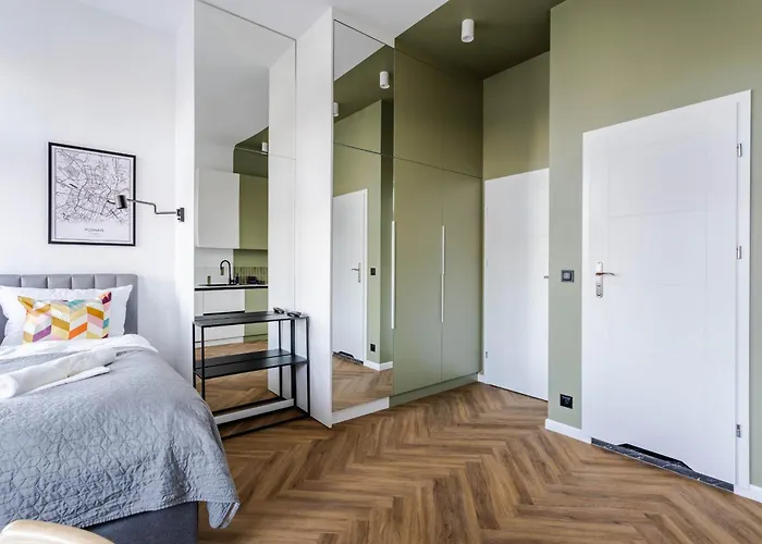 Nowoczesne I Stylowe Studia Very Berry W Poznaniu By Renters Apartamento *